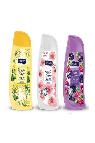 Hobby Fresh Care Shower Gels (Honeycomb, Orchid, Revitalizing Fruits 500ml)