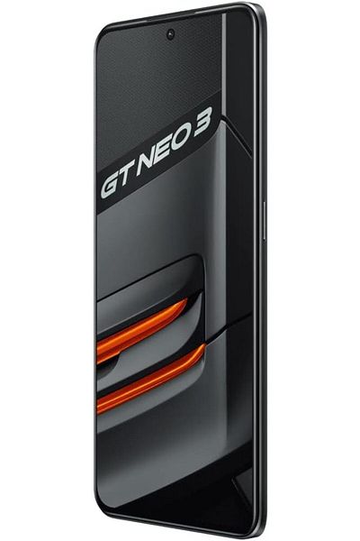 realme GT Neo 3 150W Dual-SIM 256GB ROM + 12GB RAM 5G (Asphalt Black) - International Version