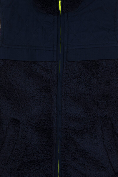 U.S. Polo Assn. Boy's Navy Blue Fleece Vest 50290805-Vr033