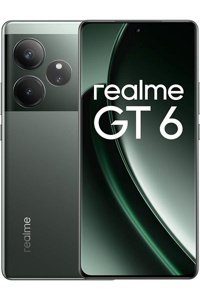 realme GT 6 5G Dual SIM 12GB + 256GB (Razor Green) - Middle East Version