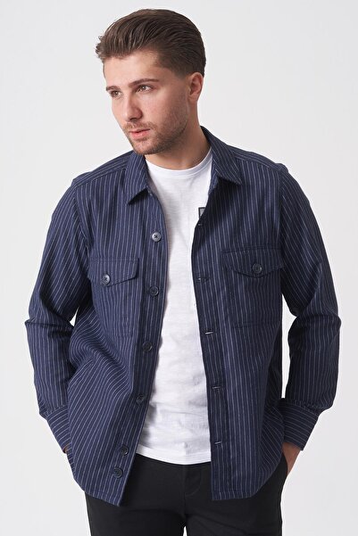 White Stone Brasília Gc2530 Slim Fit Jacket Shirt Patterned