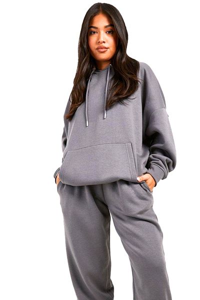 BayBayan Women's Oversize Loose Fit 3 Thread Thick Sweatshirt