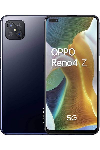 OPPO Reno4 Z 5G - 8 GB + 128 GB Dual Sim Smartphone - Black