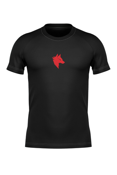 FitVult Mma Training Sports Back Dragon Pattern Breathable Compression Fit T-Shirt High Quality Fabric