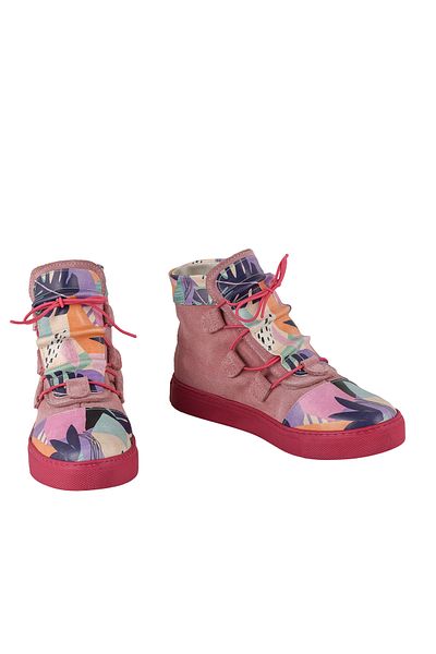 NOOSY Genuine Leather Women's Sneaker Boots