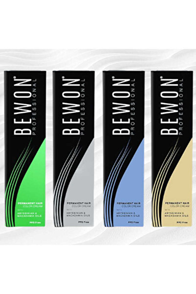 BEWON Profesyonel Saç Boyası 100 ml Renk: 8,00-Yoğun Açık Kumral