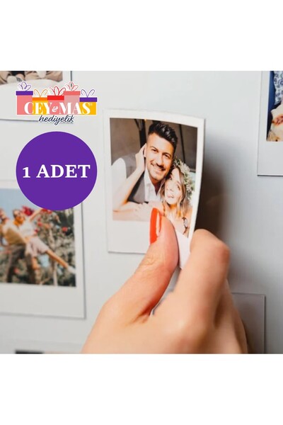 Ceymas Hediyelik Kişiye Özel Resimli Magnet - Yazı Yazma Imkanı Kaliteli Bask...