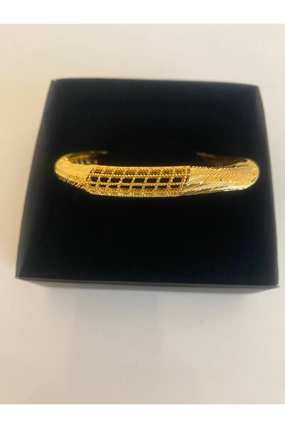 gülen dm Altın kaplama hasır modeli bilezik