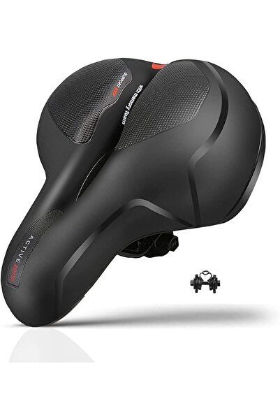 Genel Markalar Bisiklet Sele Airzone Hava Kanallı Elastomer Yaylı Soft Doku A Kalite Bisiklet Selesi