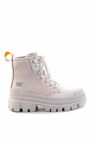 Caterpillar White Leather Kadın Bot & Bootie CAT0111121603