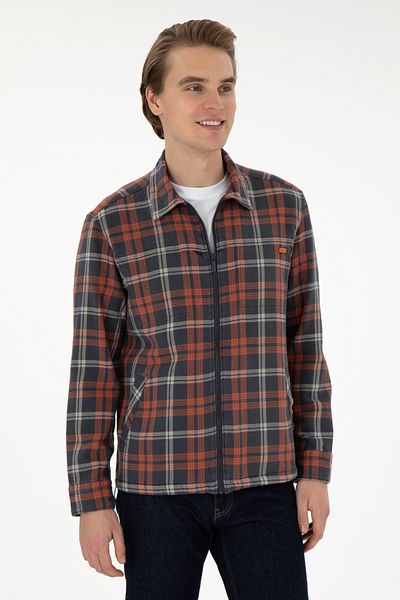 U.S. Polo Assn. Men's Tile Long Sleeve Shirt 50292179 -Vr031