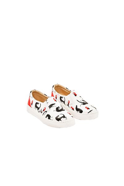 NOOSY Tenis de damă cu imprimeu colorat