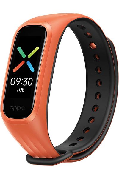OPPO Band (SpO2 Monitoring, Heart Rate Monitoring, 50m Water Resistance, 12 Workout Modes) - Orange
