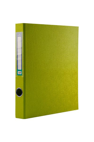 MASCO 2 Ring A4 Size Box Folder File, Light Green