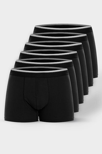 Donkshot Ανδρικό Boxer Σετ 6 τεμαχίων - Βαμβάκι και Lycra, Μοντέλο 1001