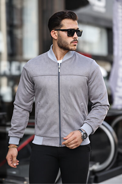 MARTİNO LİFE Jachetă sezonieră de piele întoarsă pentru bărbați