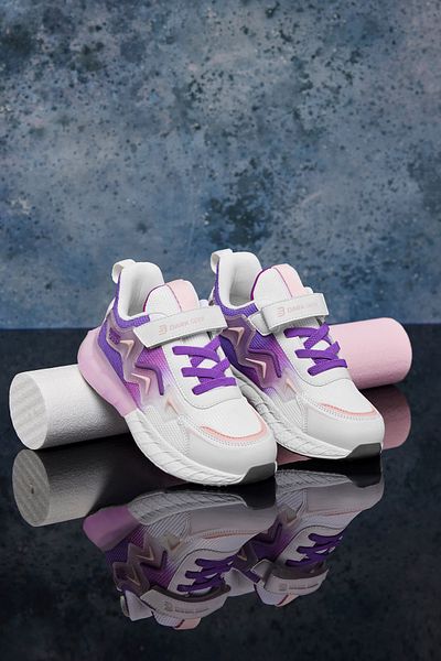 DARK SEER DS Mirana Weiß Lila Kinder Sneaker