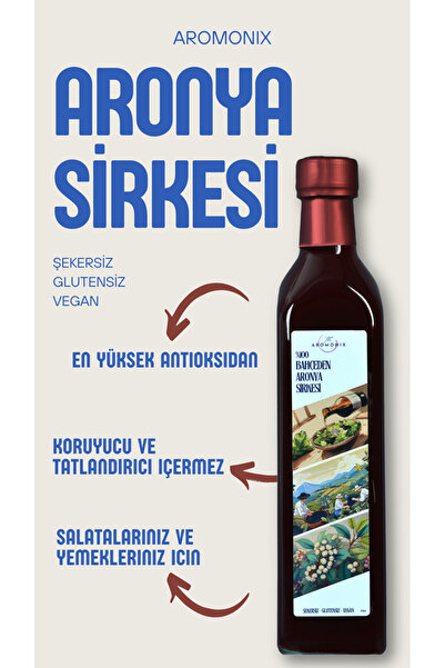 Aromonix Aronya Sirkesi - Aronia Vinegar 500 ml