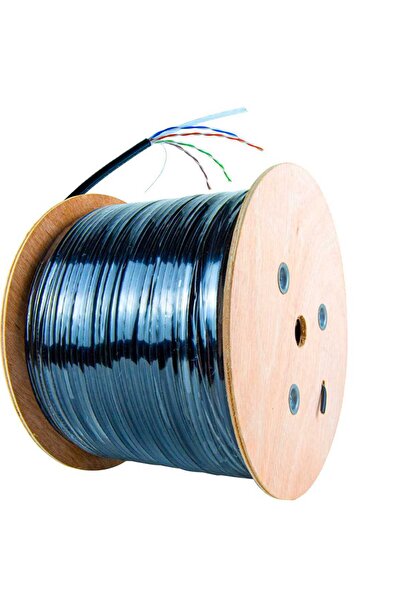 IRONSTAR DIŞ MEKAN UTP CAT6 KABLO TEK CEKET-TEK SARGI (OUTDOOR) KABLO 305 METRE