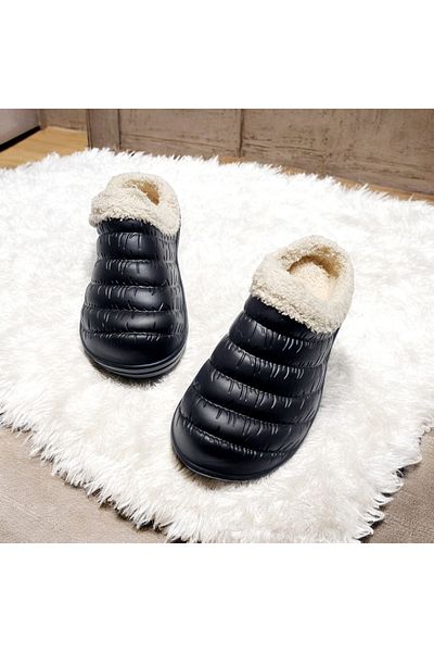 AkınalBella 36-41 Number Range Furry Inside Closed Front Eva Winter Home Street and Work Slippers