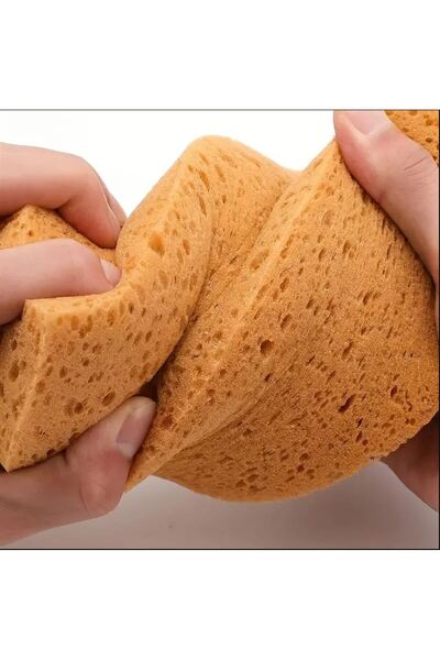 MissClean (1 Piece) Natural Multi-Purpose Sponge Bathroom Kitchen Marble Hardwood Wall Cleaning Sponge Large Size