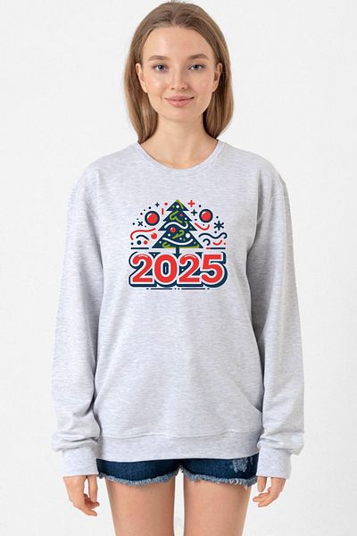 Tshirthane Happy New Year 2025 Essential Grimelange Women's 2Ip Sweatshirt