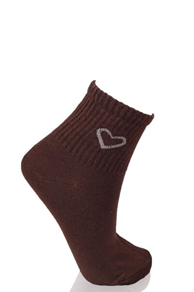 Rays 1100 Модел 3 чифта тенис чорапи с детайли в сърцевина - норка, камък, кафе