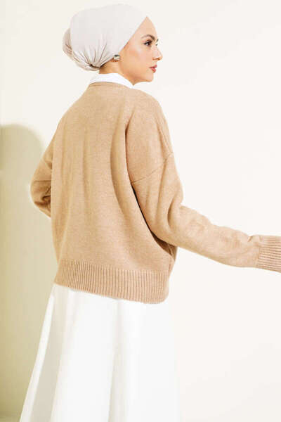 ikomteks Pletený svetr s medvídkem