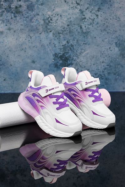 DARK SEER Dětské tenisky Ds Mithril White Purple