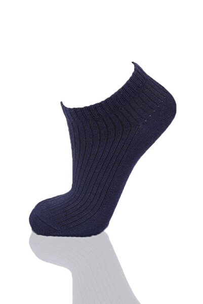 Rays 1106 Модел 3 Комплекта Чорапи с Ботуши Дерби - Тъмносин, Екрю, Норка