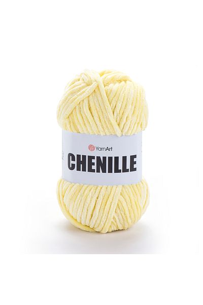 Yarnart Chenille - Πλεκτό Χέρι Νήμα Κίτρινο-561