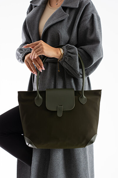 NBİBAGS Kadın Garnili Omuz Çantası Milano