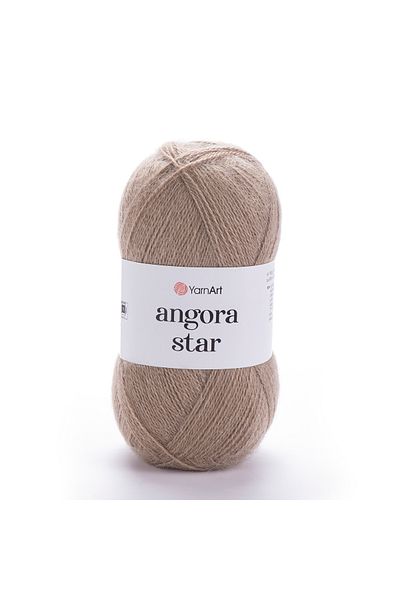 Yarnart Angora Star - Πλεκτό Νήμα Μπεζ-512