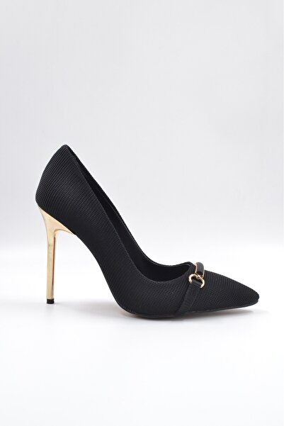 Sister in Love كارين قماش نظرة مشبك وكعب معدني مفصل خنجر