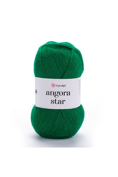 Yarnart Angora Star - Πλεκτό Νήμα Πράσινο-338