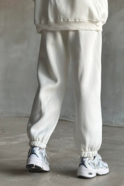 YAKAMEL Χοντρό Φούτερ Παντελόνι - Γυναικείο, Φαρδιά Γραμμή, Ελαστικό