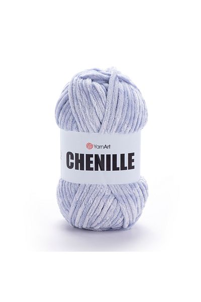 Yarnart Chenille - Πλεκτό Χέρι Νήμα Γκρι-μπλε-576