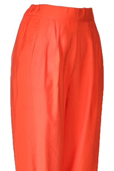 Ysatis Жіночі брюки з вузькими штанинами оранжевого кольору - Еластичний пояс 24242000119