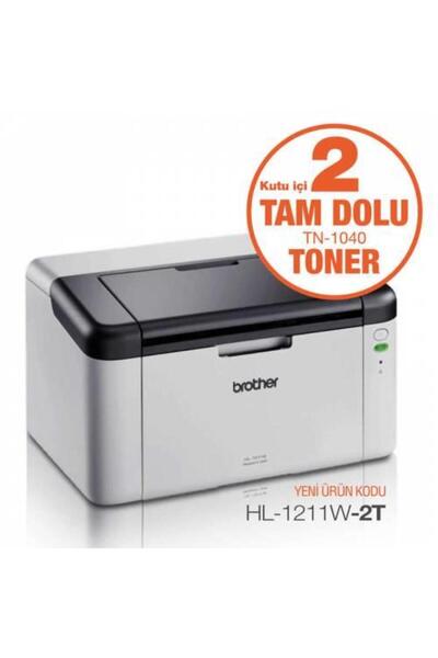 Brother HL-1211W Wifi Mono Lazer Yazıcı (2 Orijinal Tonerli)