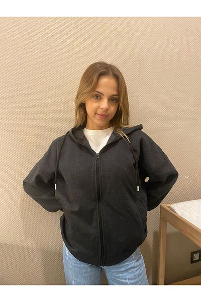 modakirwem Oversize Cardigan Sweatshirt