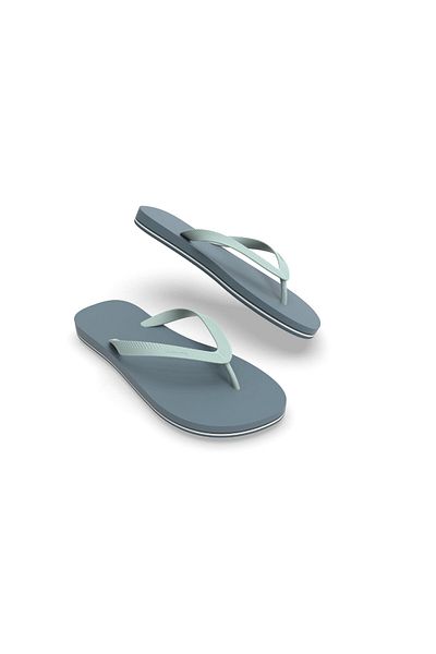 Decathlon Olaian Men's Flip Flops - Blue/Grey- 500