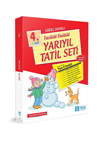 Giriş Yayınları 4. Sınıf Yarıyıl Tatil Seti Yeni