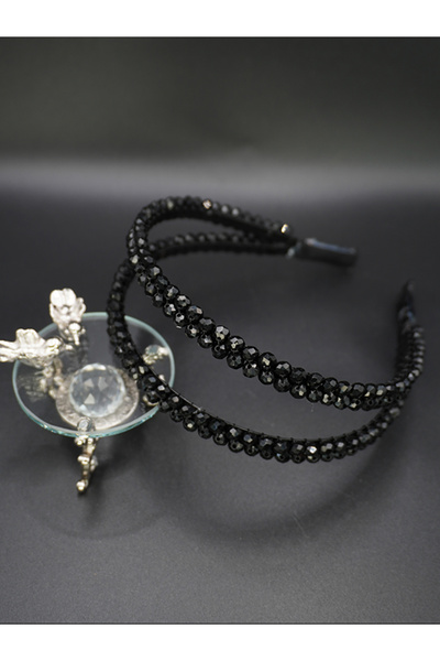 gelinmz Coroană dublă de mireasă din cristal – Potrivită pentru nunți și logo...