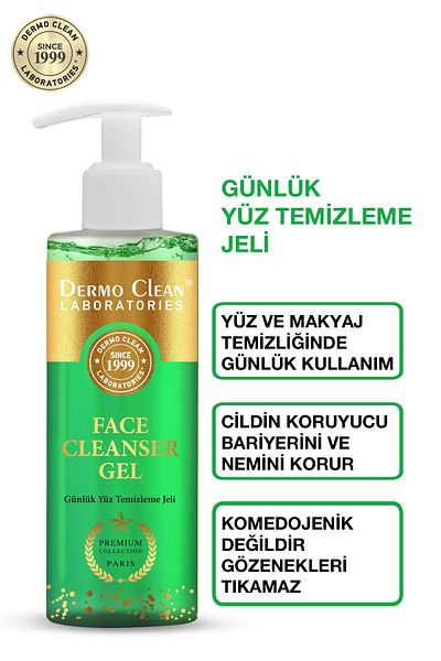 Dermo Clean Premium Collection Facial Cleansing Gel - 200 ml