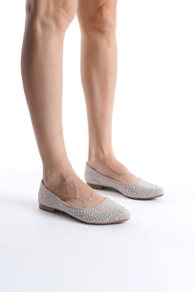 hmdyıl μπαλέτο με πέτρες από σουέτ