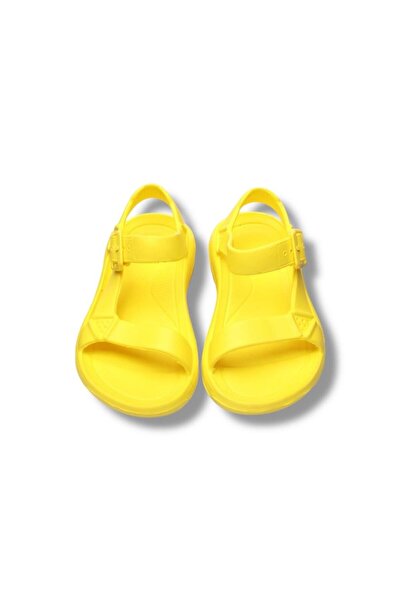 Liger Comfortable and Easy to Wear Eva Kids Sandals - Yellow