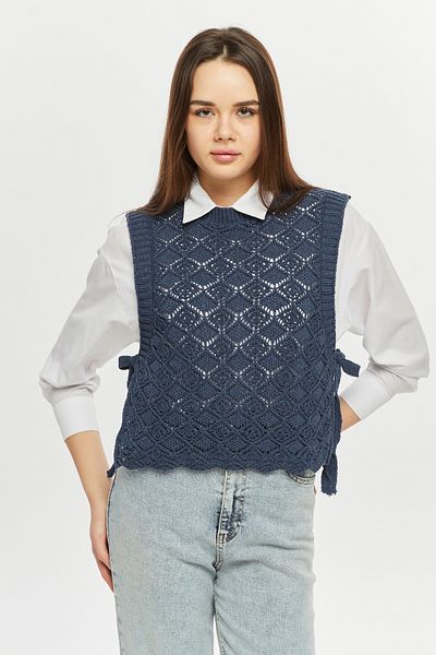 MA ananas Women's Openwork Sweater