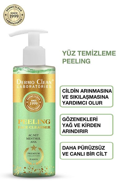 Dermo Clean Premium Collection Face Cleanser Peeling 200 ml