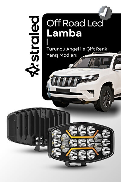 ASTRA LED Kamyon Tır Traktör Off Road Jeep 10 Inç Oval Sis Farı Çalışma Lamba...