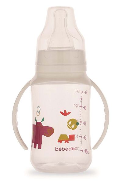 Bebedor Purple Handled Pp Baby Bottle 150ml - Code:76302